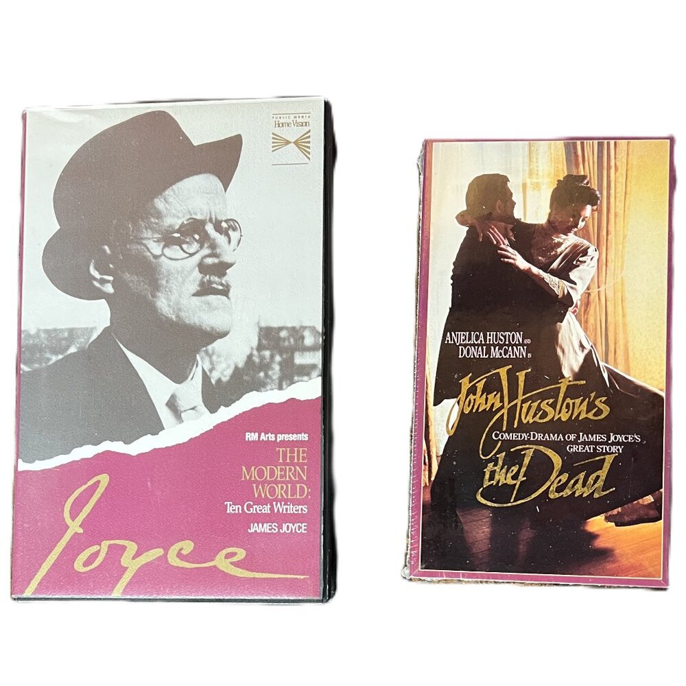 2-VHS Bundle: The Modern World: Ten Great Writers, James Joyce & The Dead, Joyce
